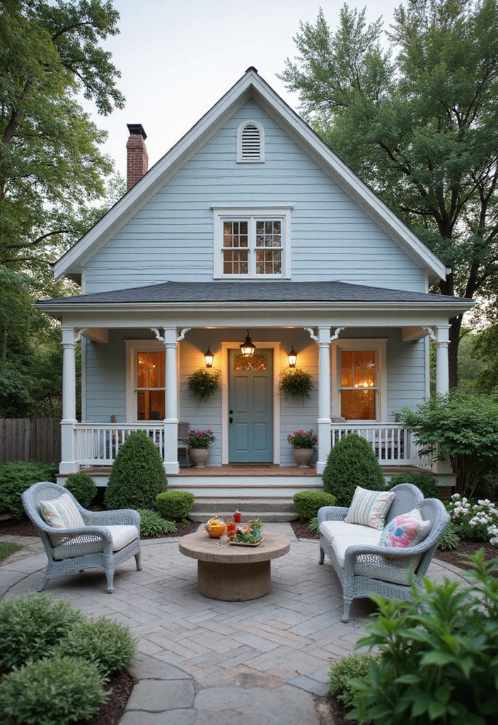 Cool Mist Blue Gray: Serene and Calming