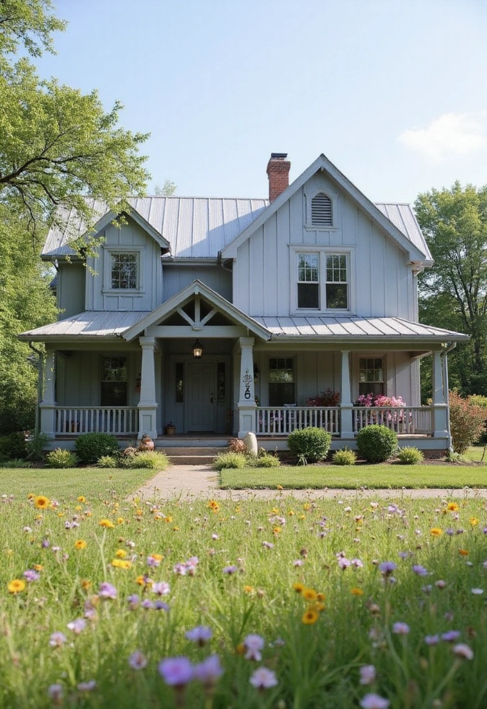 Dusty Blue Gray: Vintage Charm