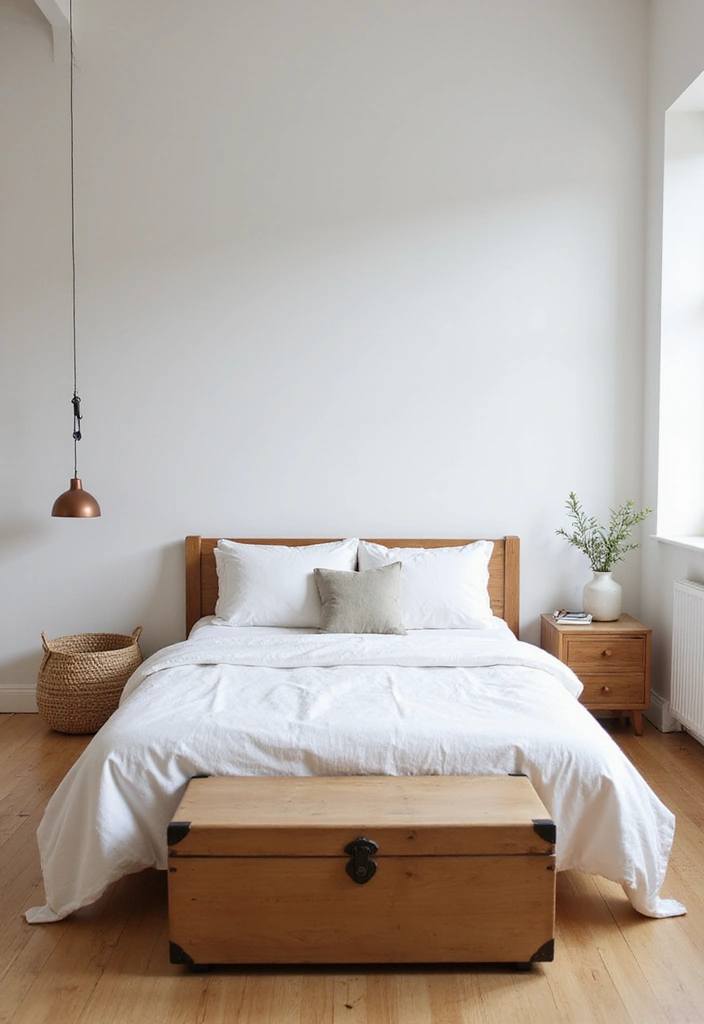 Clutter-Free Japandi Bedroom Interior Design