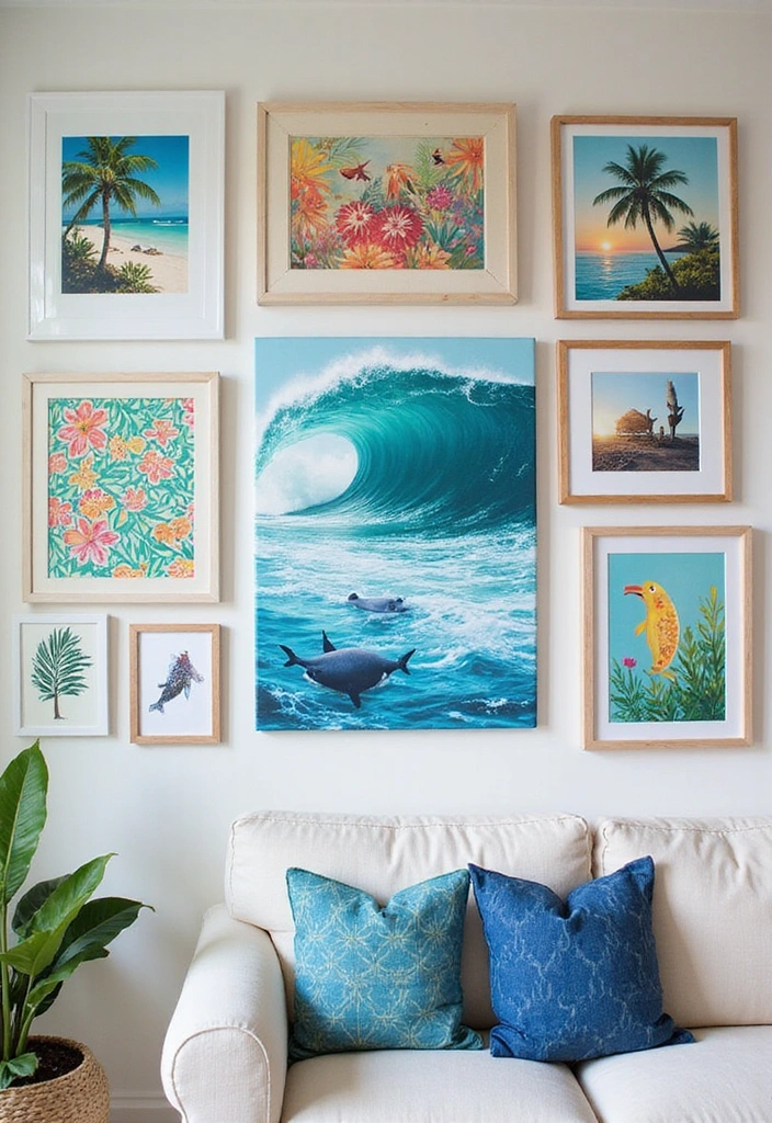 The Ultimate Guide: Infuse Your Space with Colorful Beach House Decor and Tropical Charm with Colorful Artwork