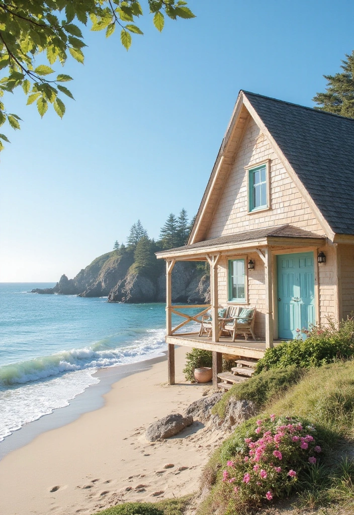 Soft Pastels for Coastal Serenity