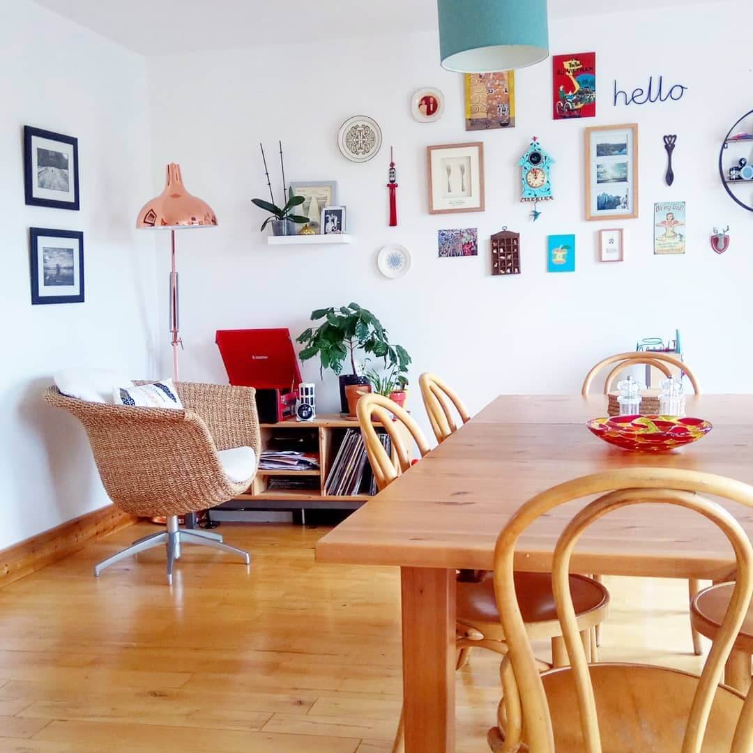 Black & White Grid for Dining Room Gallery Wall