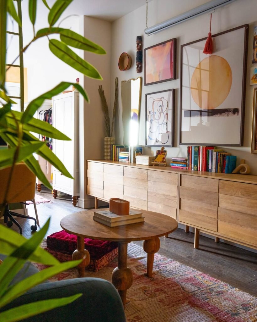 1. Open Shelving That Doubles as a Divider