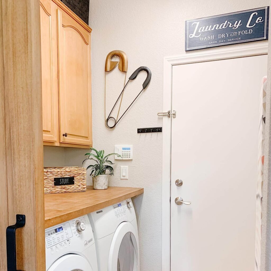 Sliding Doors Small Laundry Room Ideas