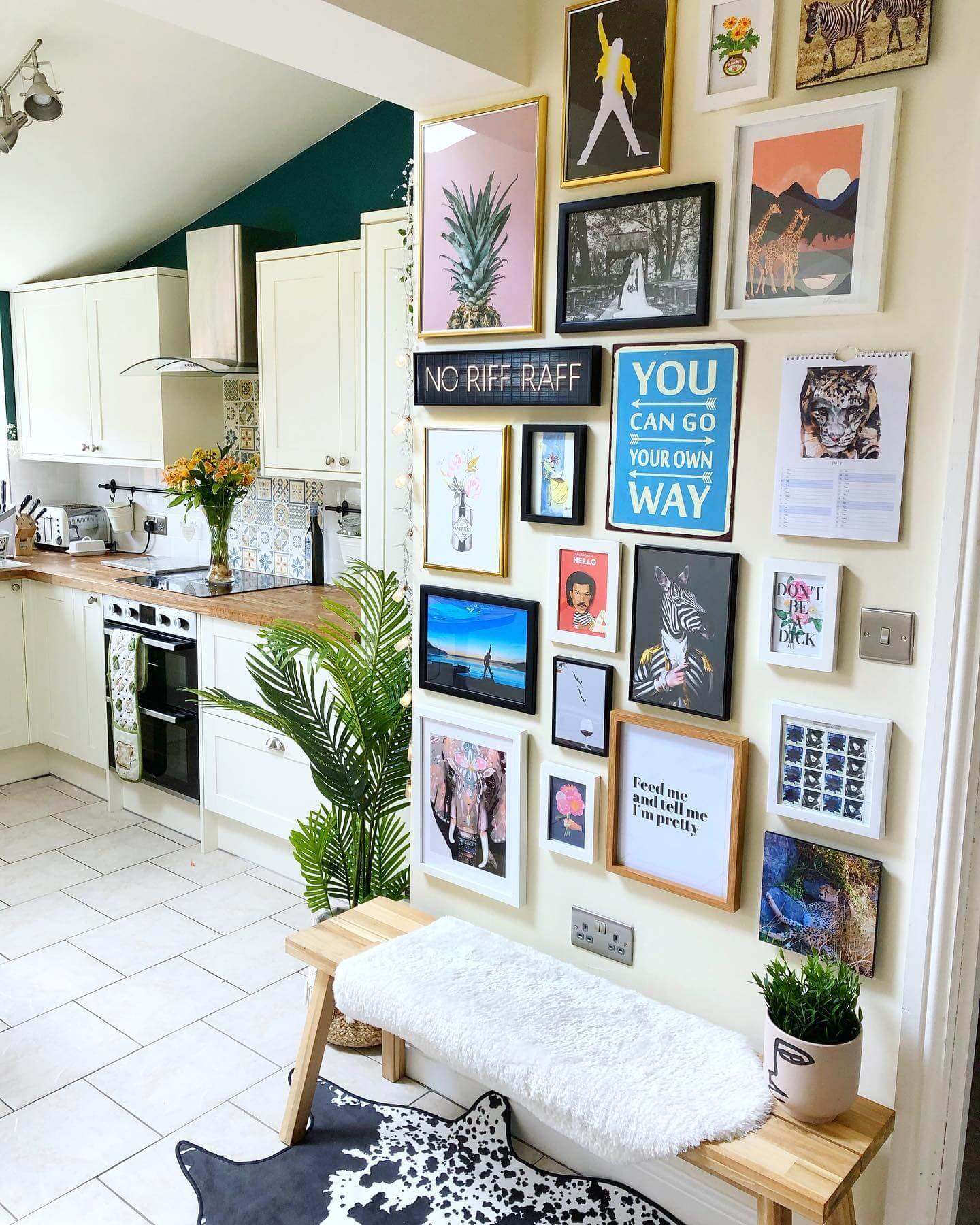 19 Creative Kitchen Gallery Wall Ideas To Transform Your Space ...