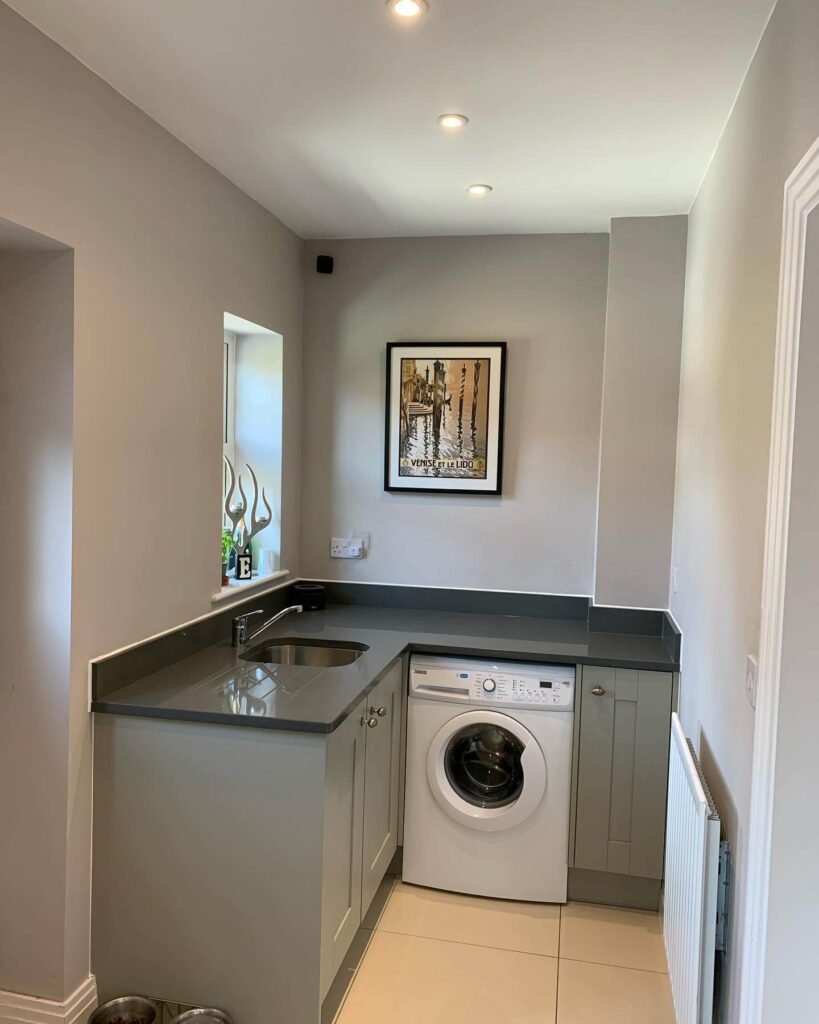Wall Hooks and Rails Small Laundry Room Ideas