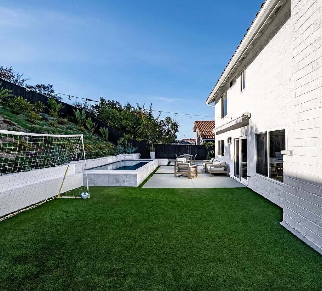 12. Backyard Sports Zones with Multi Use Turf