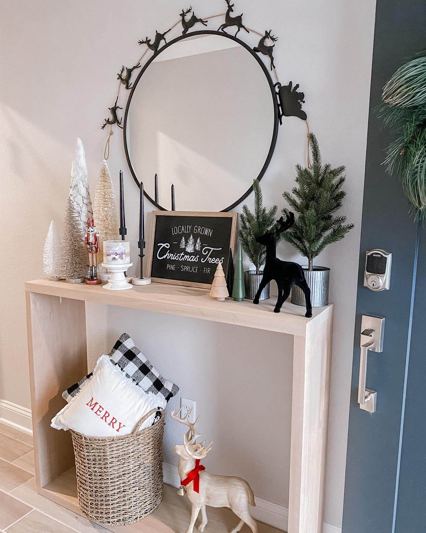 Bright and Airy Grid with Stunning Entryway Gallery Wall