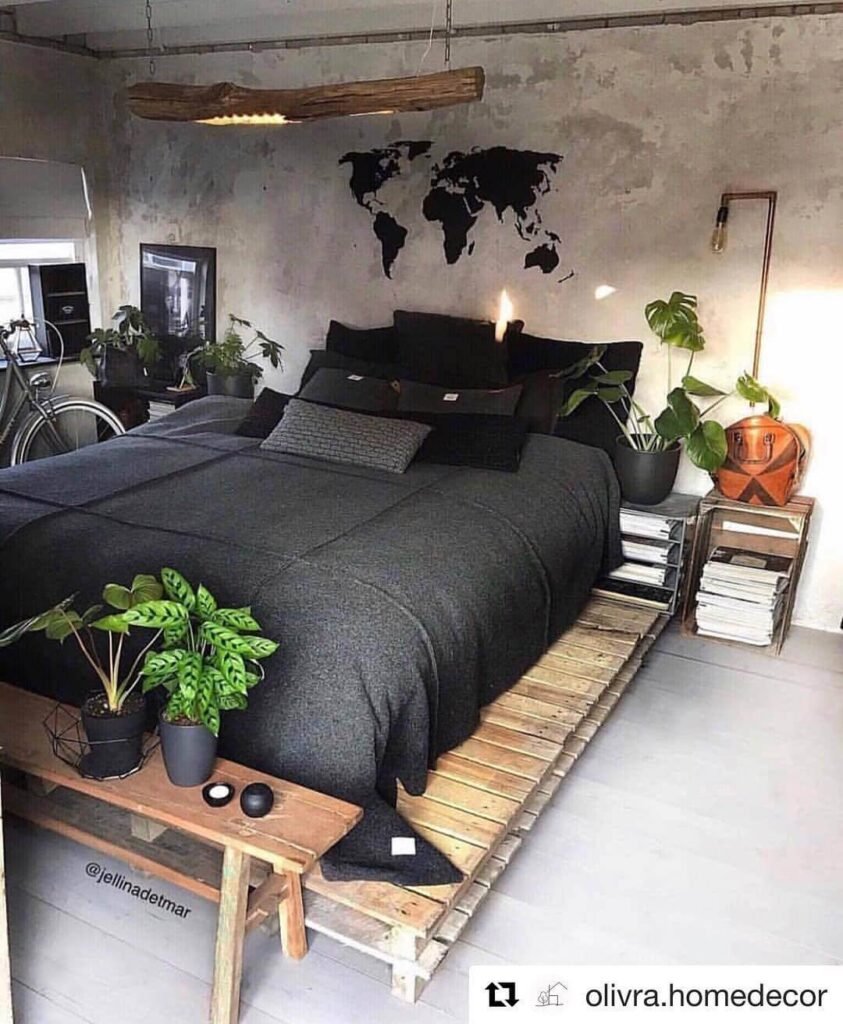 14. Industrial Cool with Pallet Bed Platform