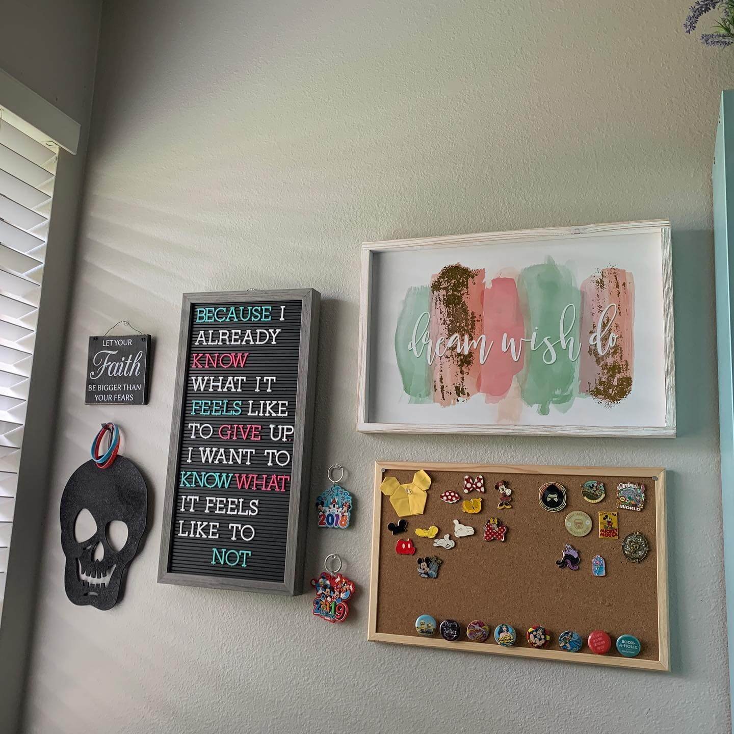 Soft Pastels and Abstract Art for Office Gallery Wall