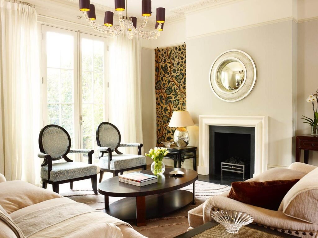 17. Classic Cream with a Touch of Opulence