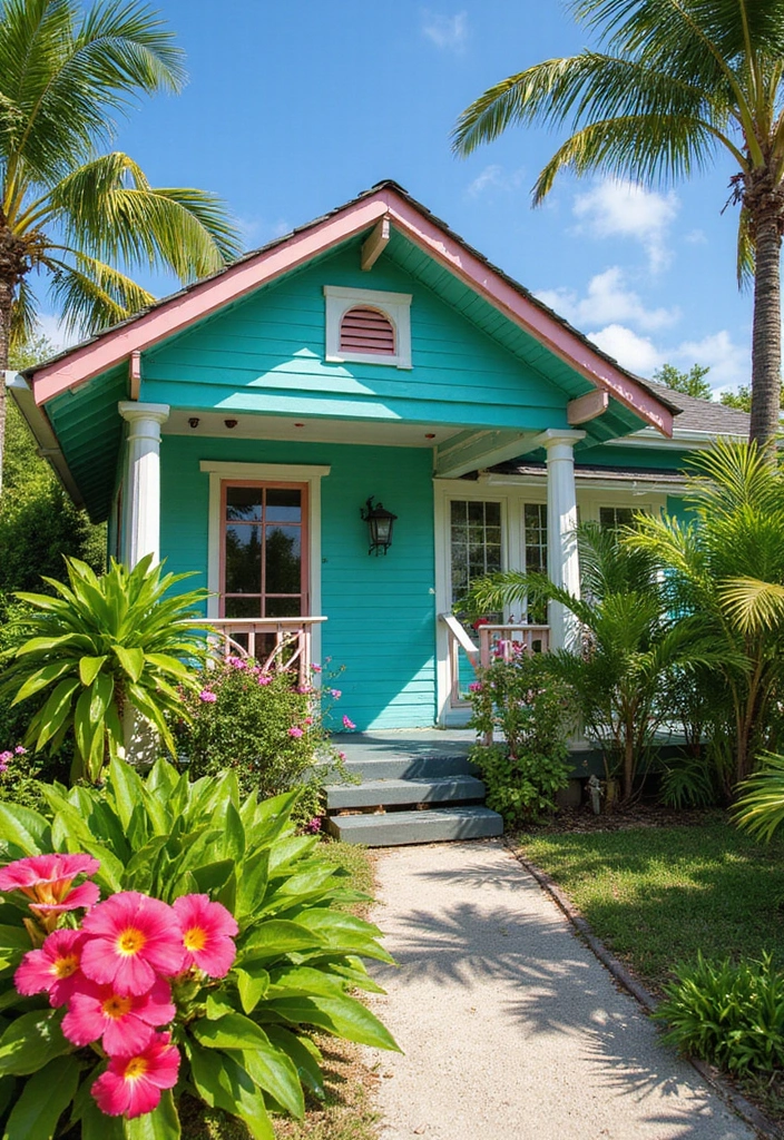 Tropical Shades for a Lush Appeal