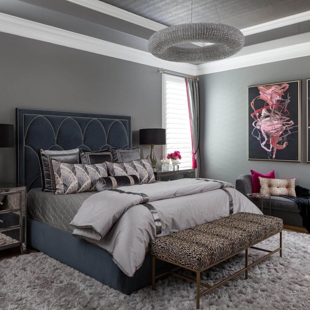 18. Eclectic Luxe With Bold Pattern Play