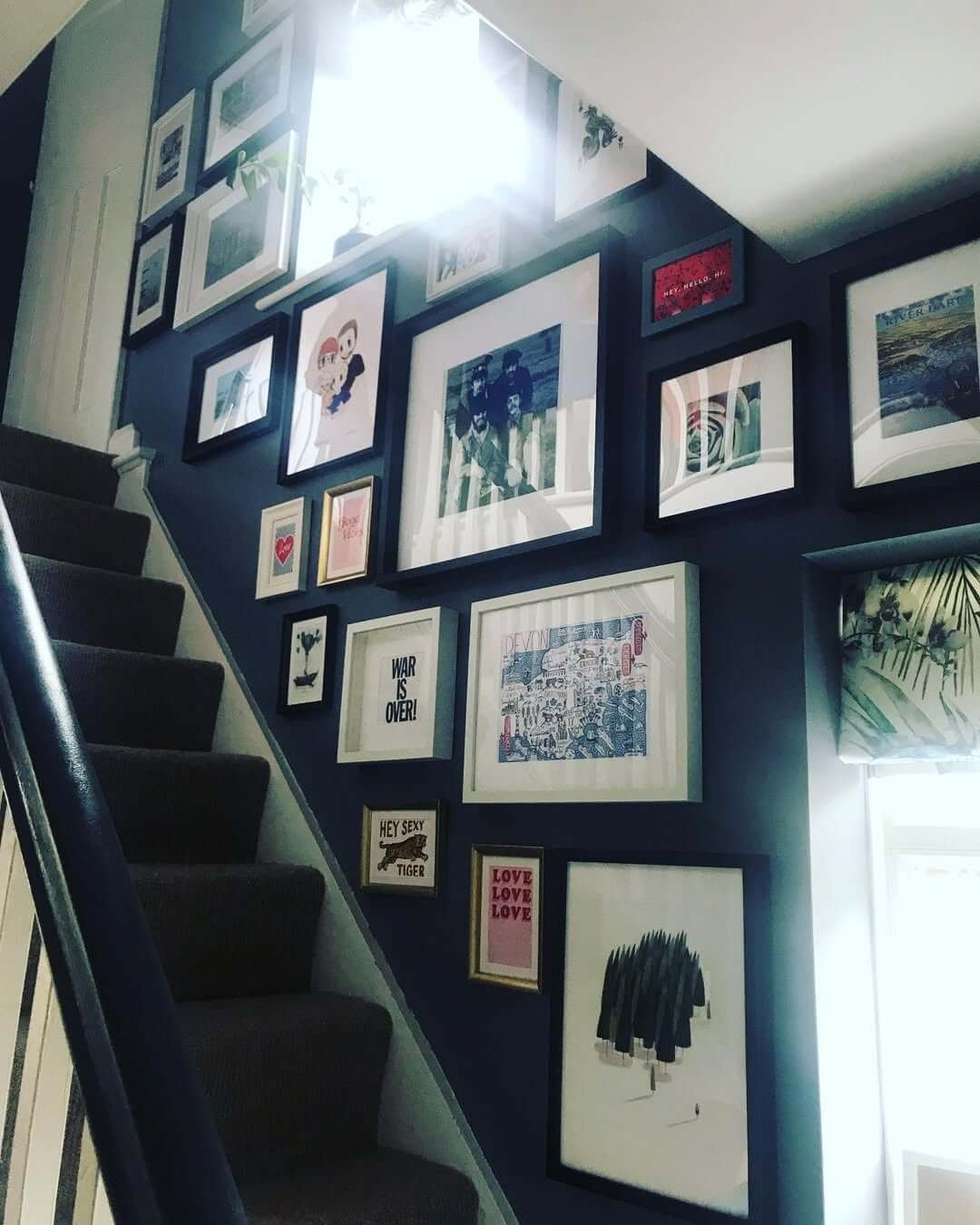 Casual and Stylish Gallery with Hallway Gallery Wall