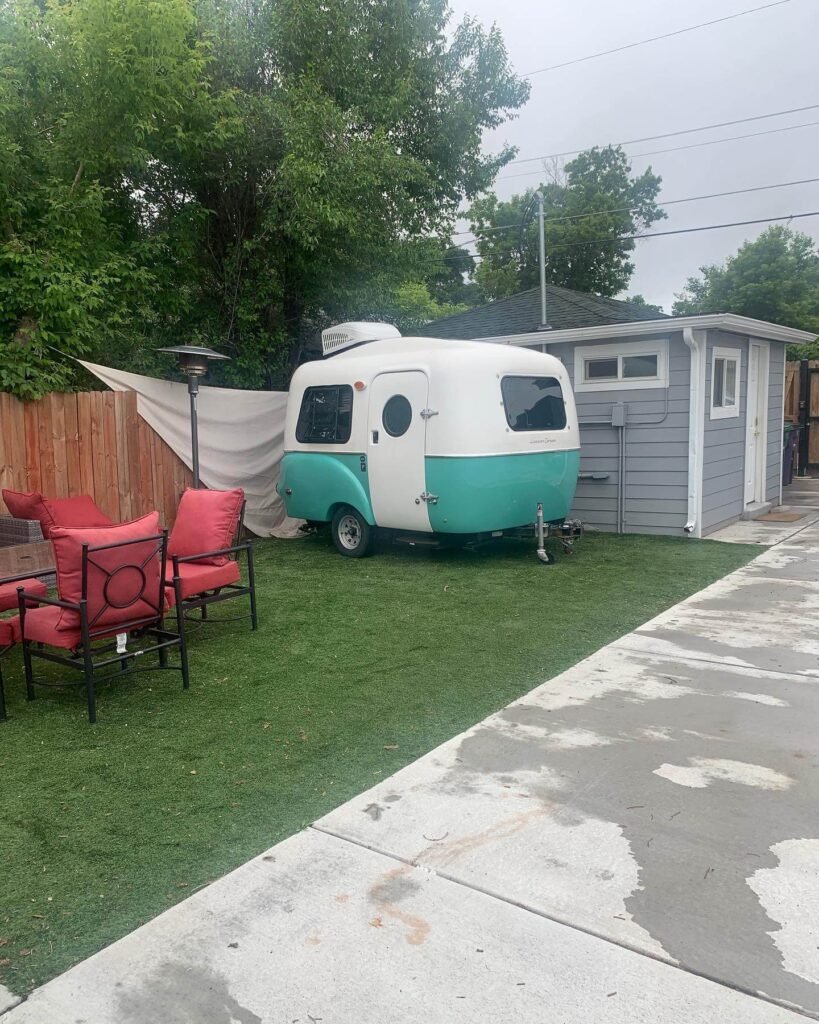 19. Use a Camper or RV for a Mini Road Trip at Home