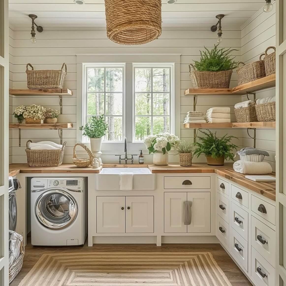 Open Shelving Laundry Room Ideas That Maximize Space And Style ...