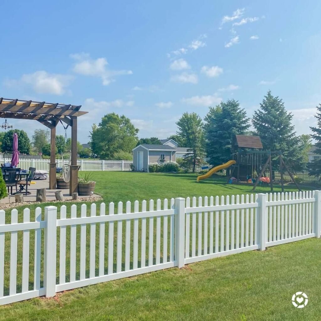 2. Defined Zones with Fencing for Safety and Structure