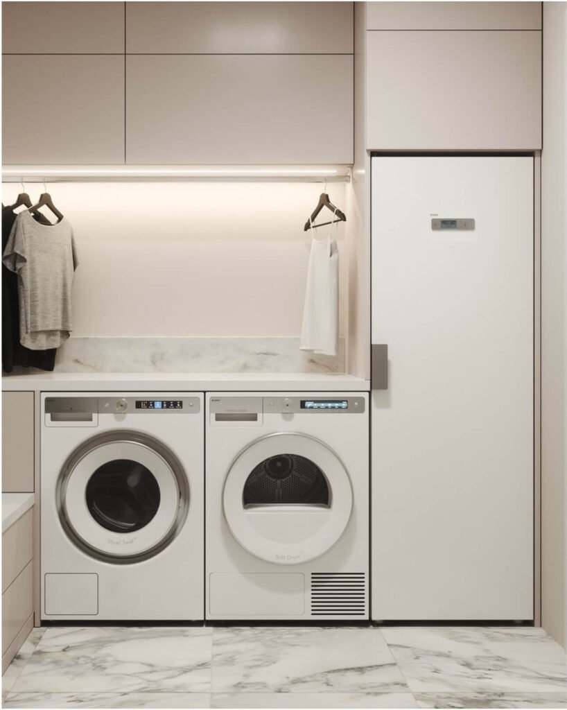 2. Wall Mounted Accordion Rack for Timeless Functionality