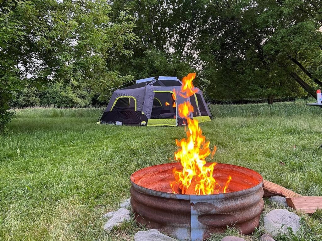 20. Build a Fire Pit Experience Without Leaving Home