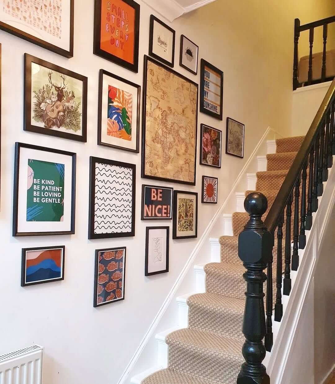 Classic Family Photo  Hallway Gallery Wall