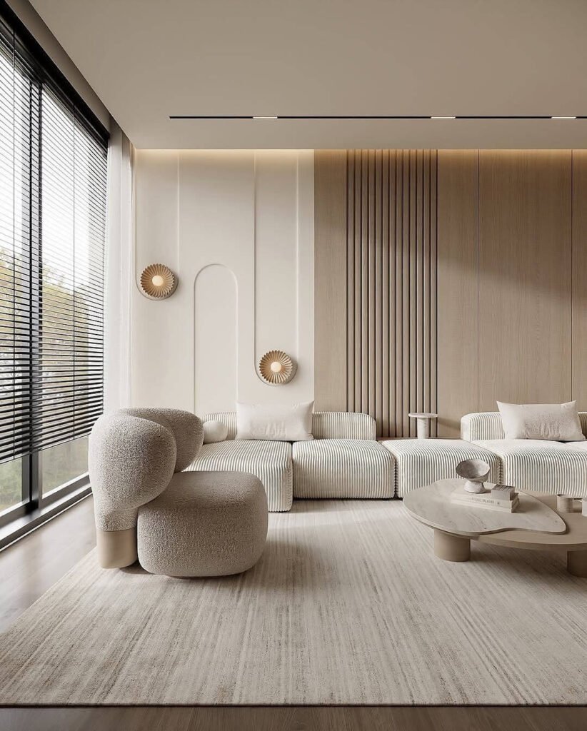 22. Textural Harmony in a Monochrome Setting