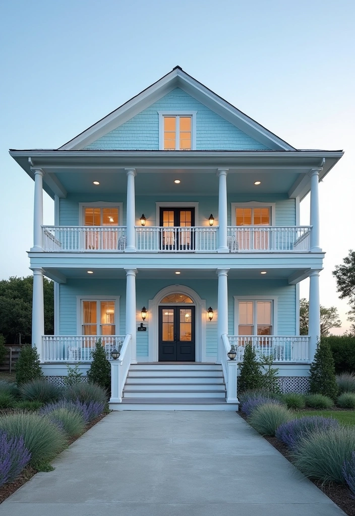 Elegant Powder Blue Escape