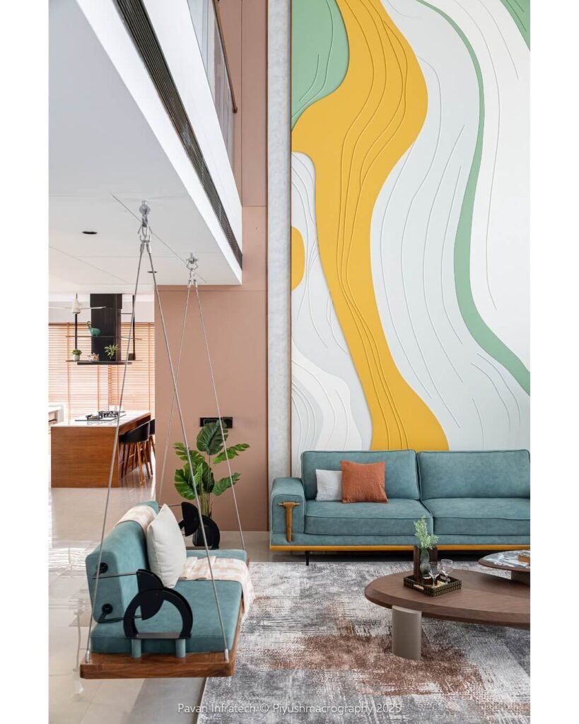 23. Playful Modernism with a Swinging Twist