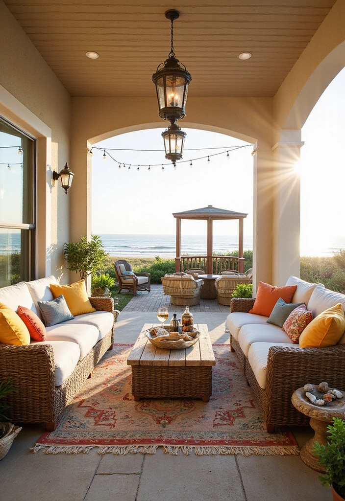 How to Achieve the Perfect White Coastal House Exterior for a Beachy Retreat - Adding Charming Outdoor Decor