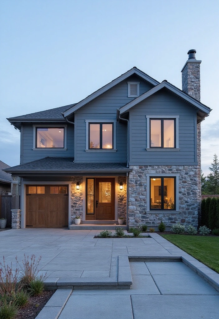 Coastal Gray-Blue Fusion