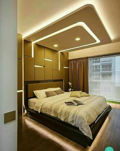 How to Make Your Home Aesthetic with Simple False Ceiling Designs: Tips & Tricks 27 - 17. Colorful Accents