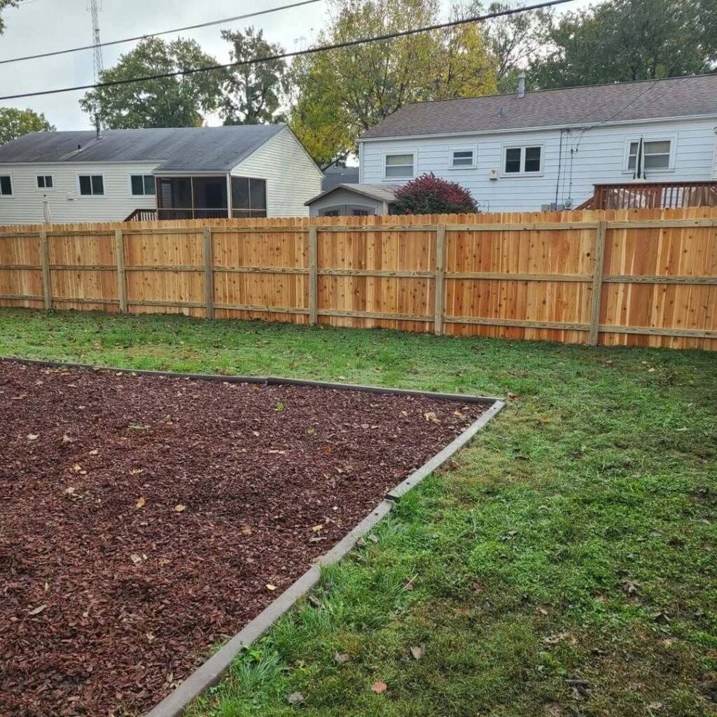 4. Double-Sided “Good Neighbor” Fence