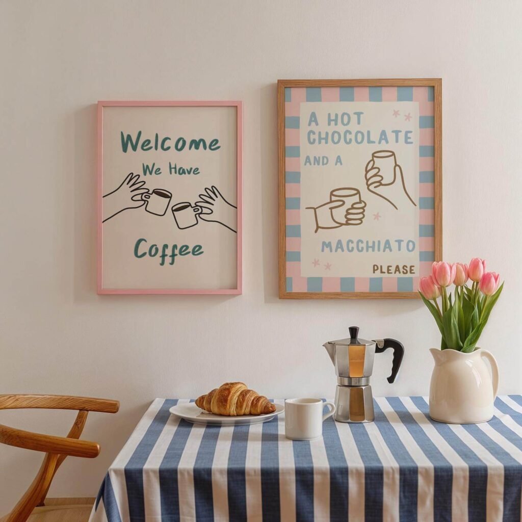 5. Coffee Lovers' Dream Wall