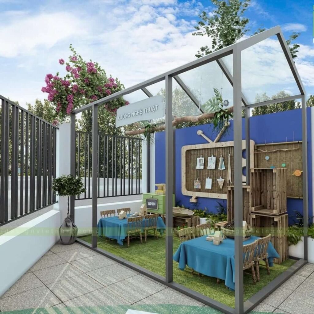 5. Creative Outdoor Art Stations