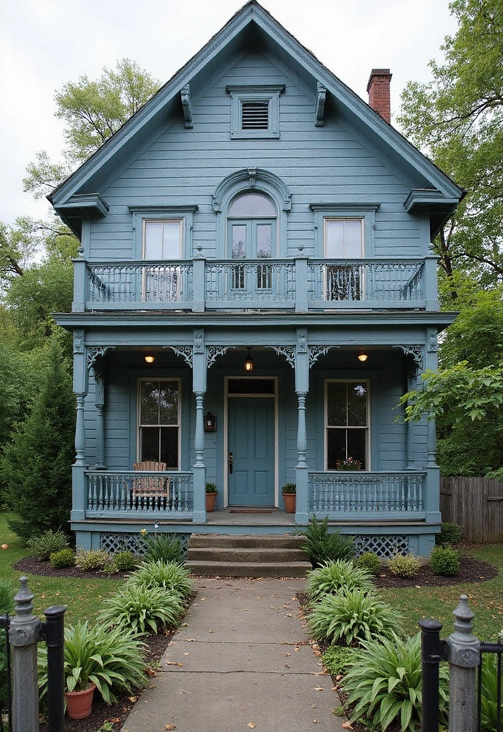 Dusty Blue: A Touch of Vintage Charm