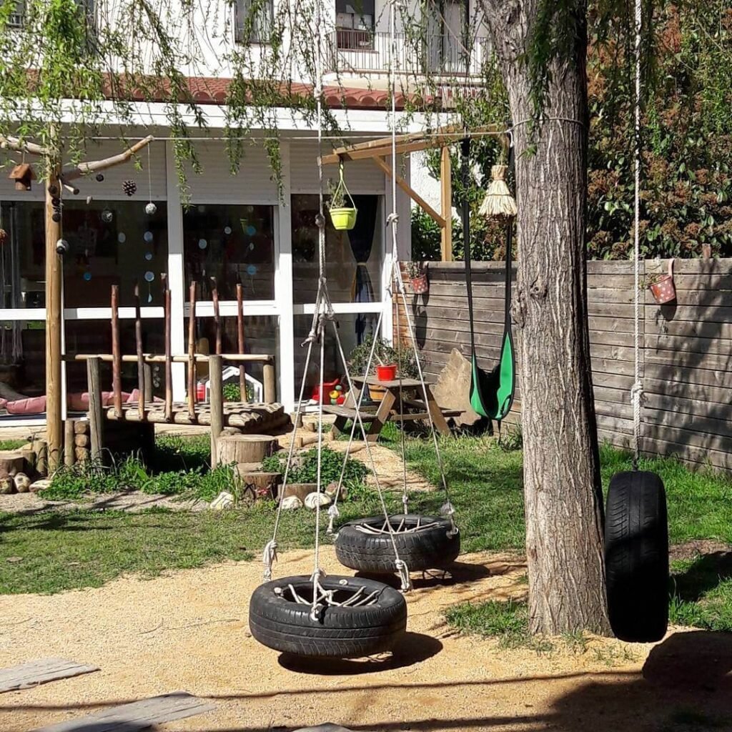 6. DIY Tire Swings for Budget Friendly Fun