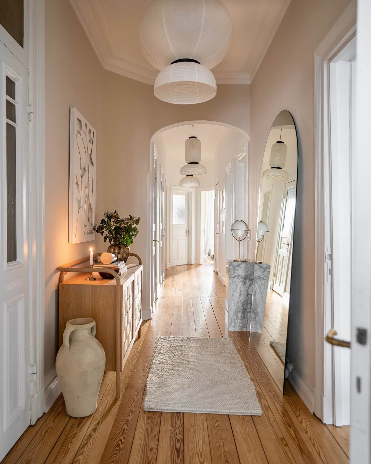 Modern Rustic Vibes with Stunning Entryway Gallery Wall