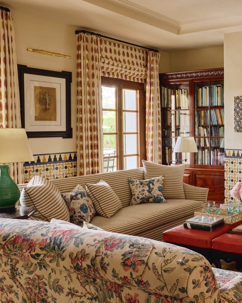 7. Rich and Eclectic with Warm Earth Tones
