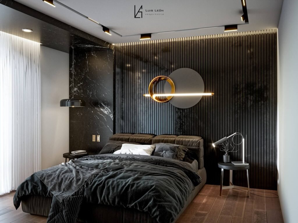 8. Art-Inspired Modern Glam