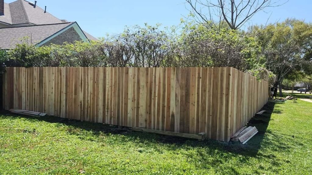 8. Board-on-Board Privacy Fence for Complete Coverage