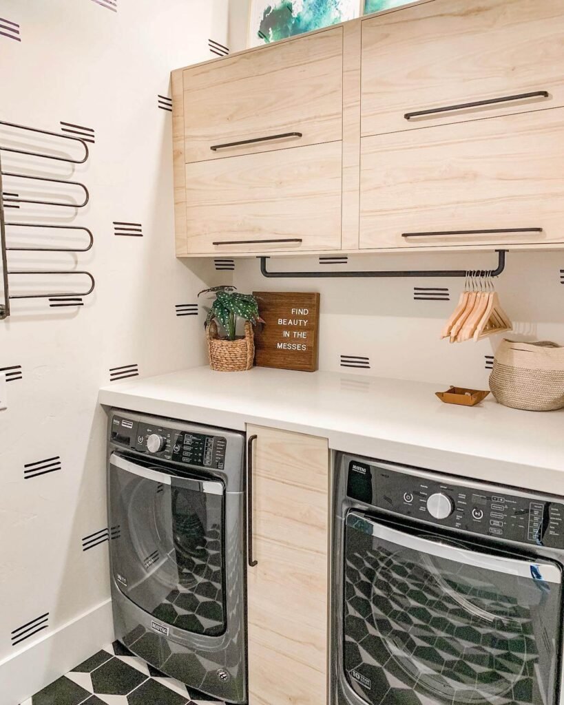 Pull-Out Hampers for Small Laundry Room Ideas