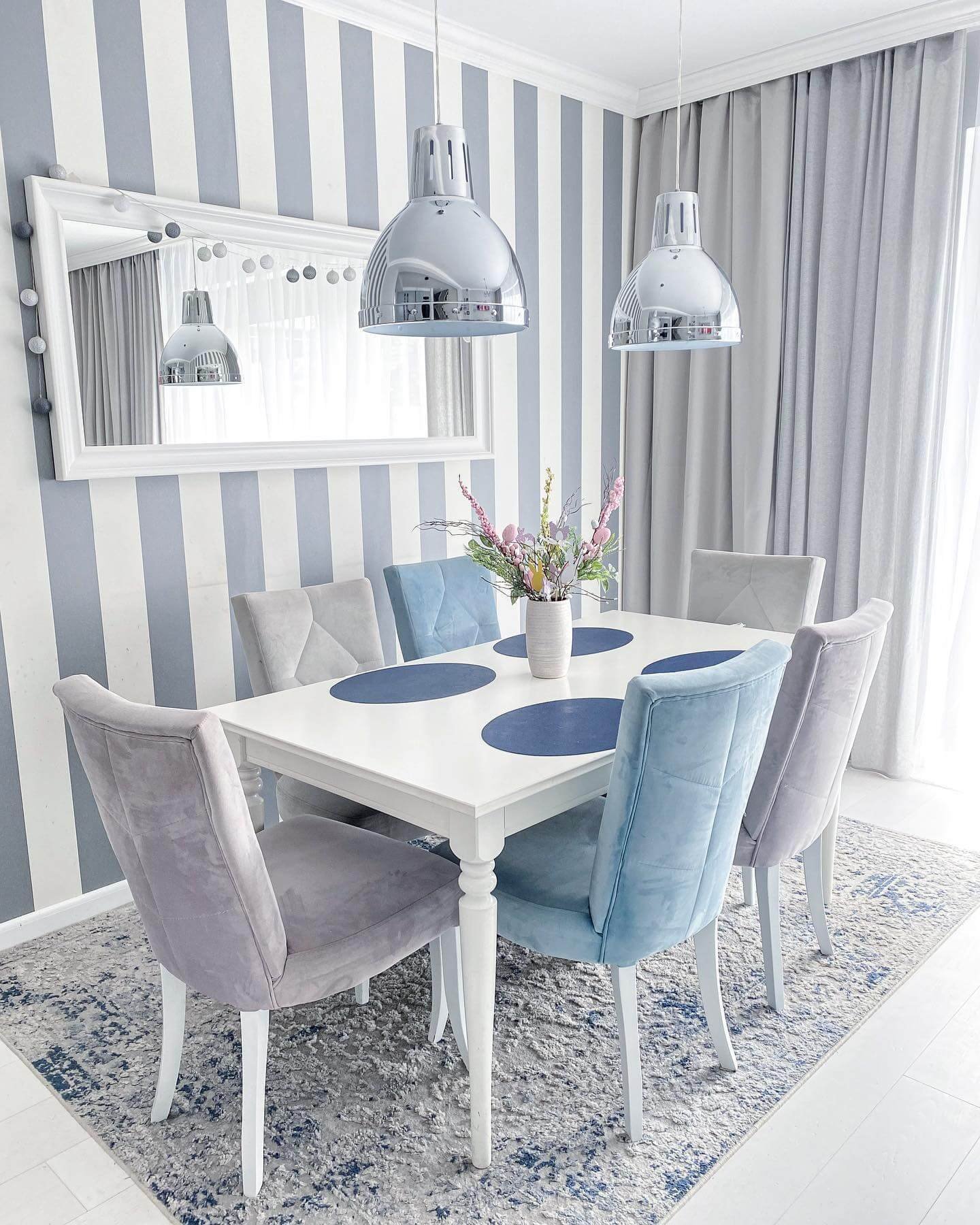 Rustic Meets Modern with Dining Room Gallery Wall