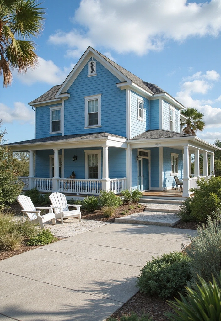 Dreamy Denim Beach House