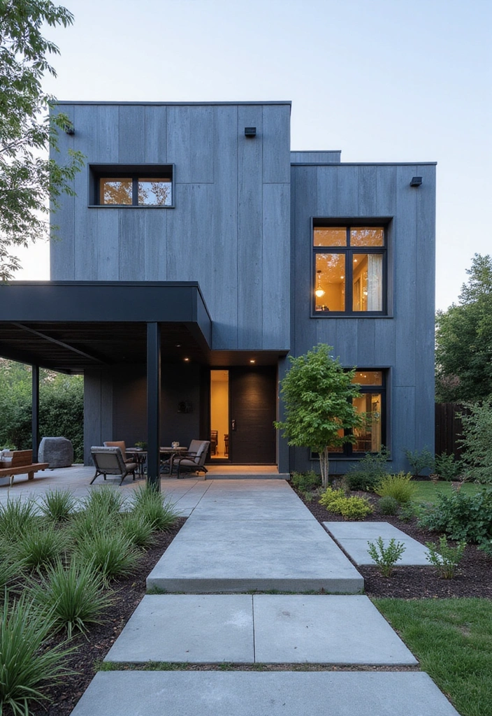 Steel Blue: Modern and Edgy