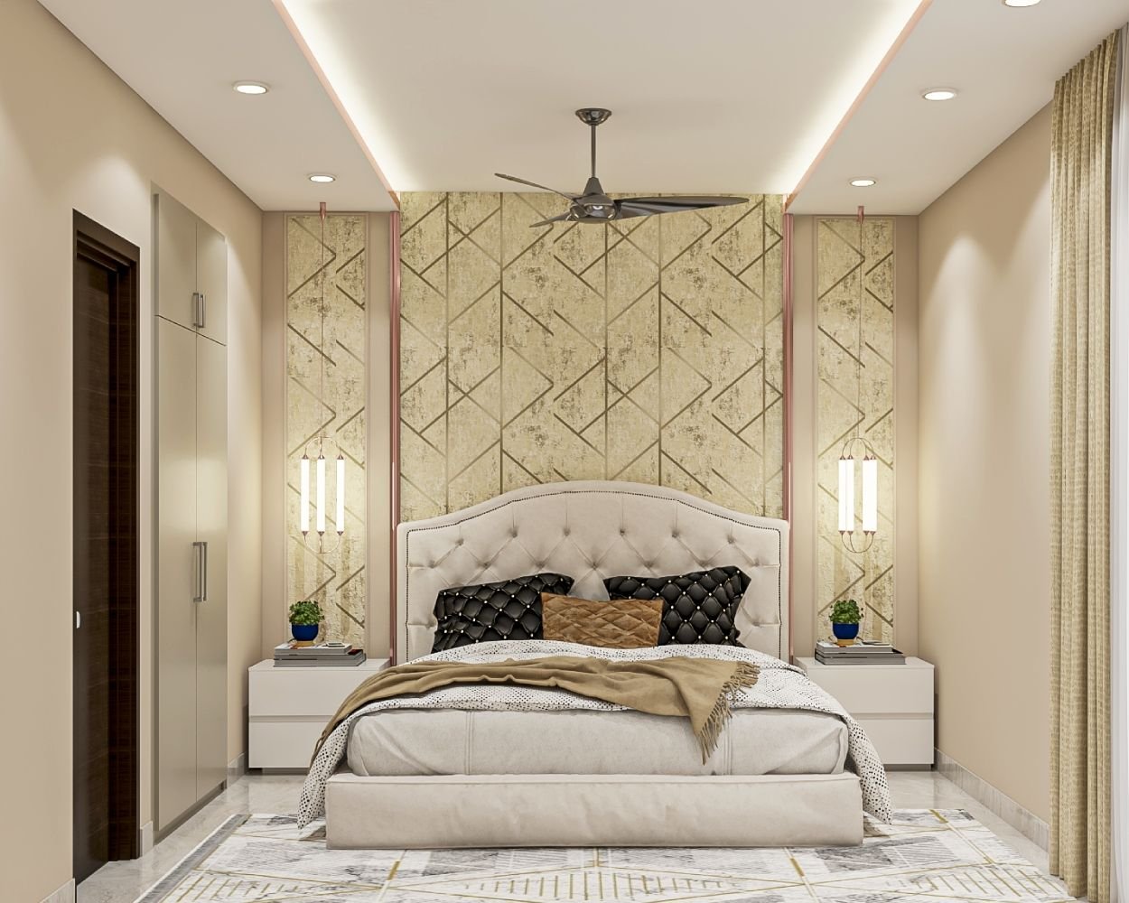 How to Make Your Home Aesthetic with Simple False Ceiling Designs: Tips & Tricks 27 - 19. Custom Shapes