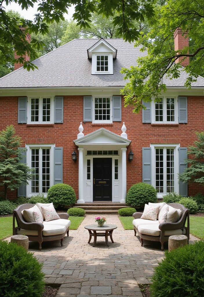 Elegant Touches with White Trim