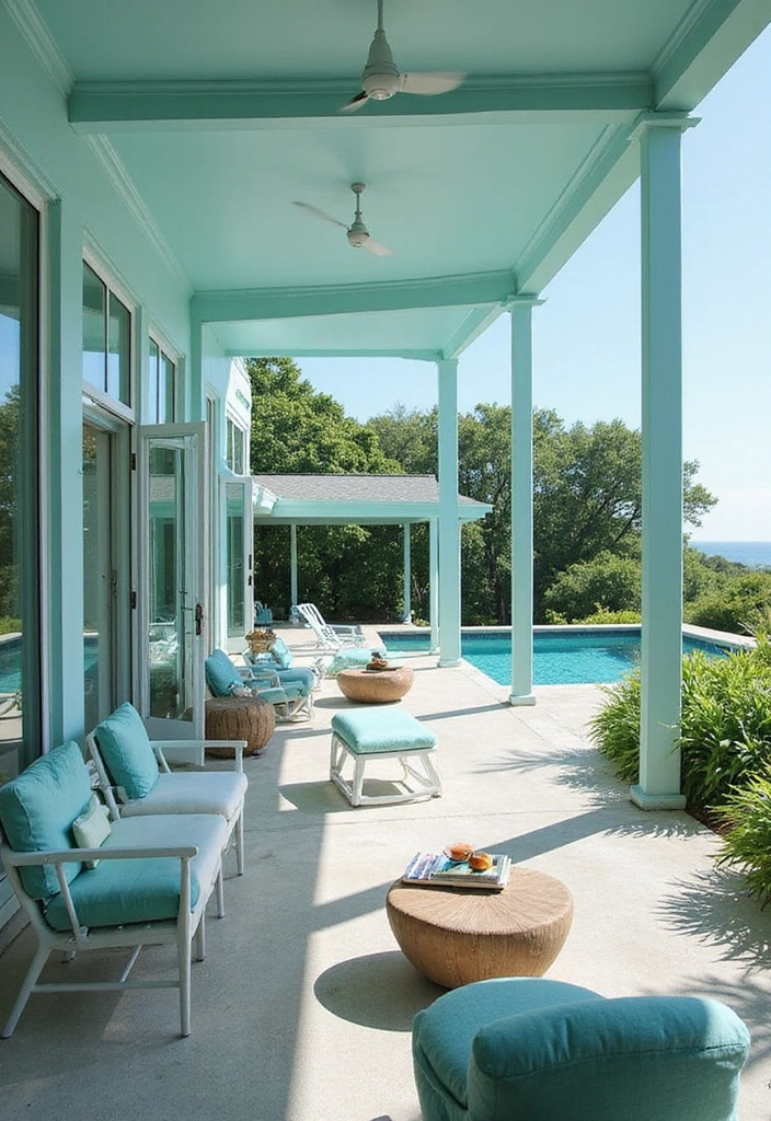 Chic Teal Hideaway
