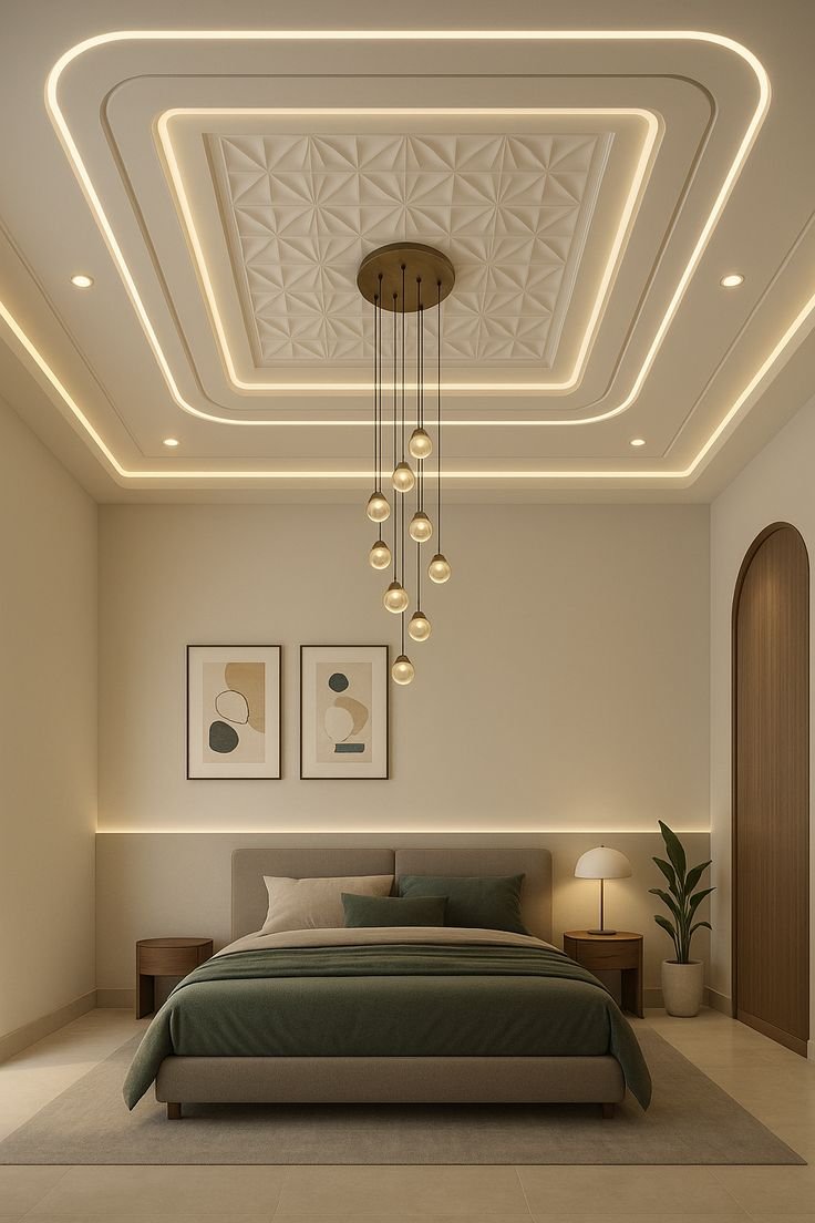 How to Make Your Home Aesthetic with Simple False Ceiling Designs: Tips & Tricks 27 - 1. Modern Minimalism