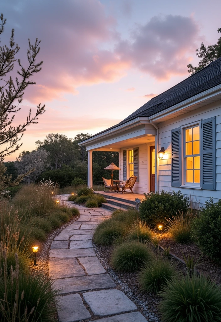 How to Achieve the Perfect White Coastal House Exterior for a Beachy Retreat - Incorporating Natural Elements