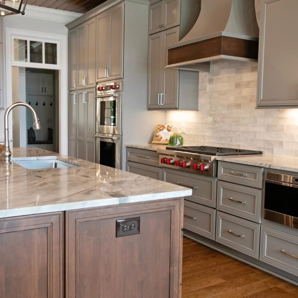 Above Kitchen Cabinet Decor Built-In Cabinet Extensions