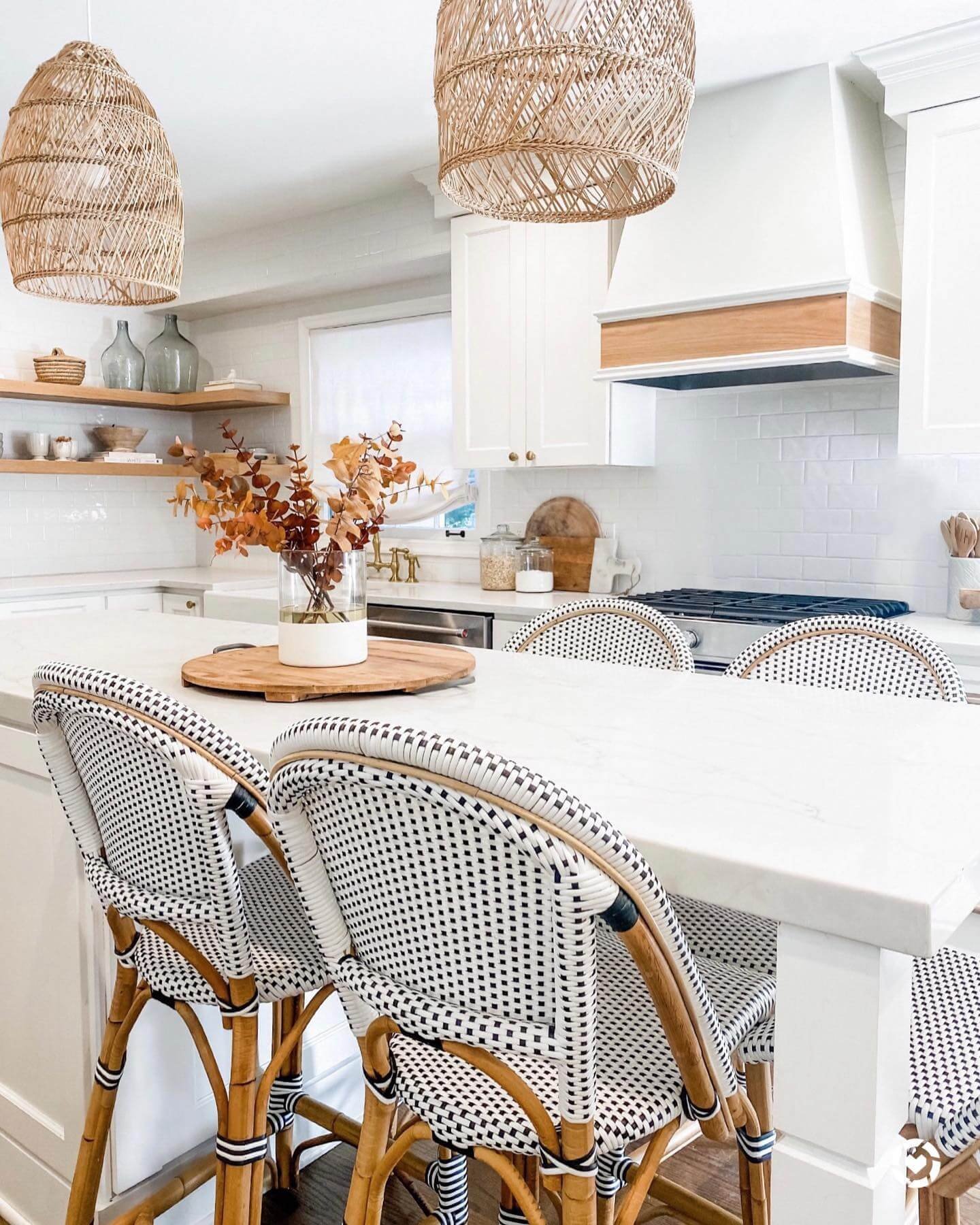 Boho Autumn Look in Fall Kitchen Decor Ideas